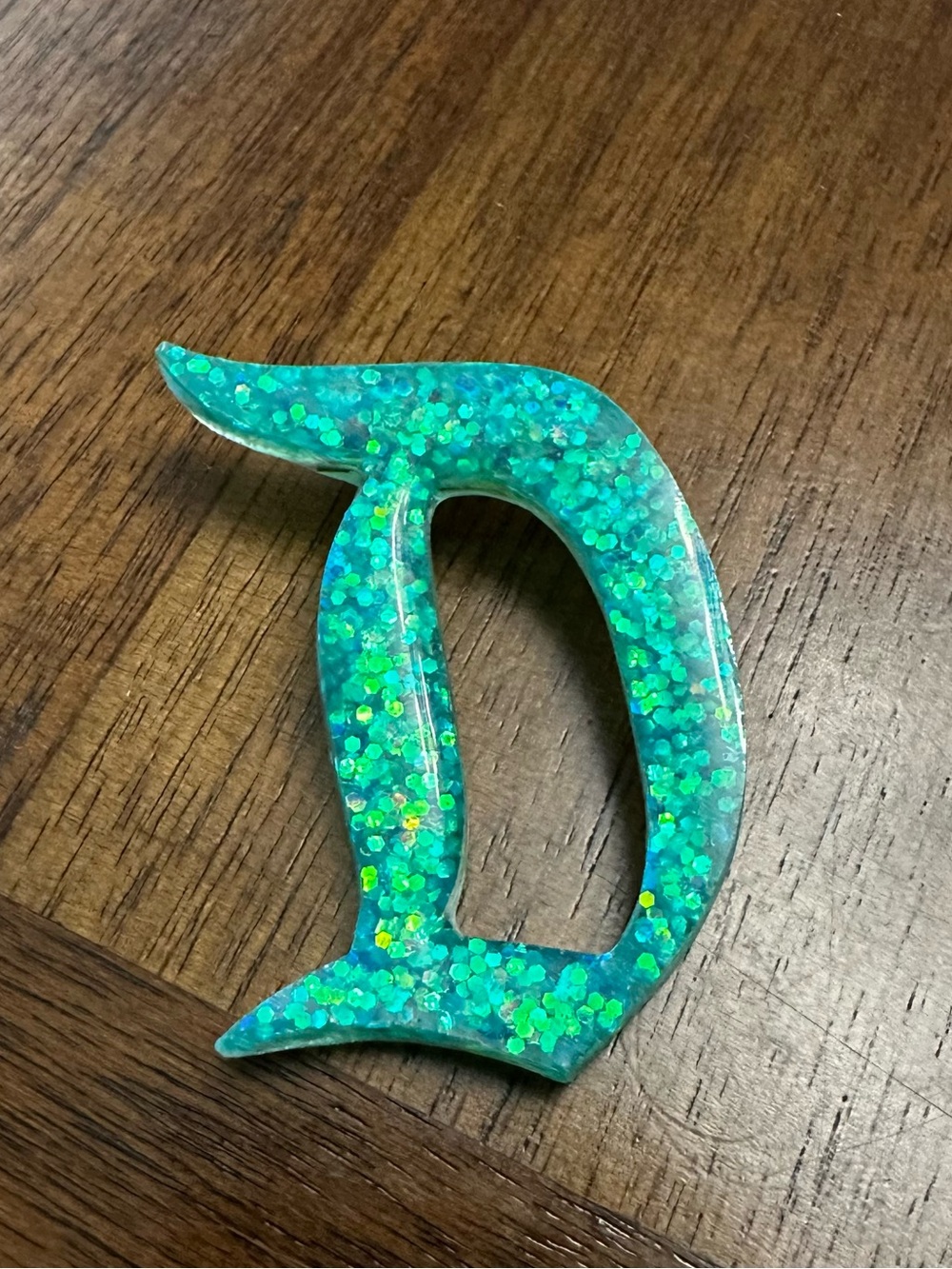 Disneyland Disney D Brooch Pin